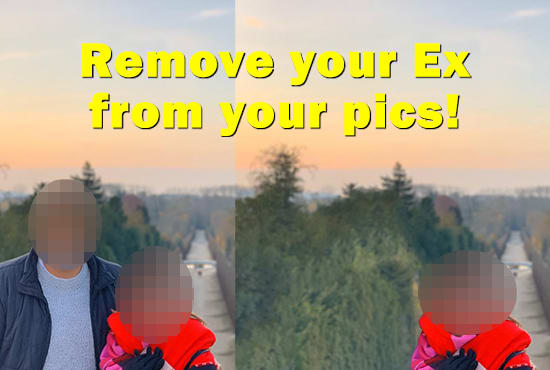 I will remove your ex from your photos