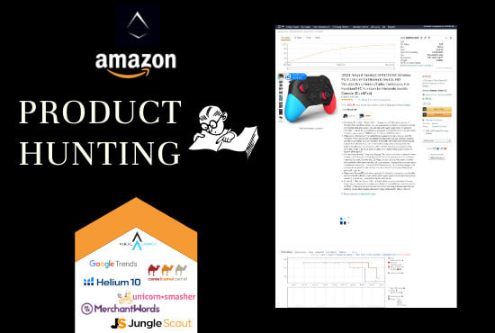 I will research and hunting amazon fba products in any country