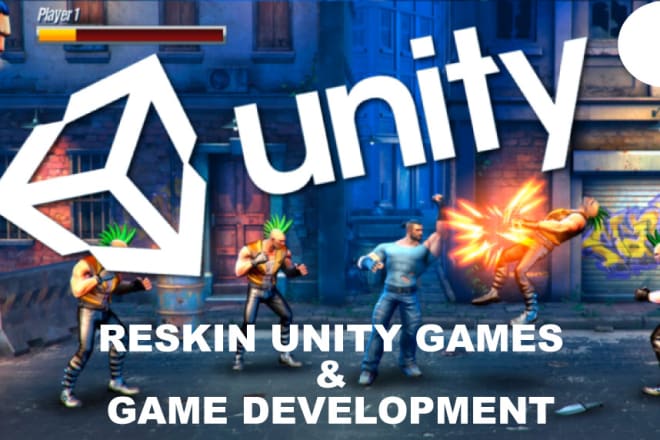 I will reskin, develop and modify 2d,3d unity games for android ios