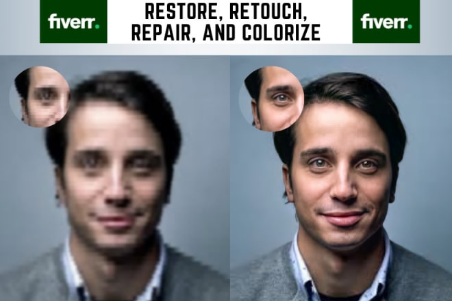 I will restore any low resolution, old, blurry image