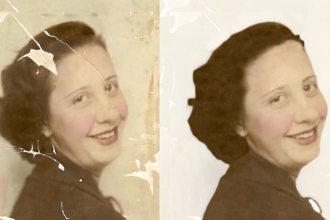 I will restore, repair, damaged photo, view result before you buy