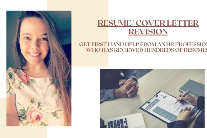I will revamp your resume and cover letter to get you noticed
