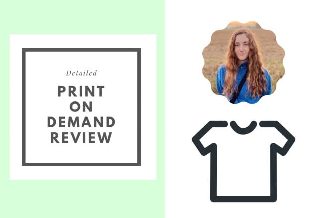 I will review your print on demand store
