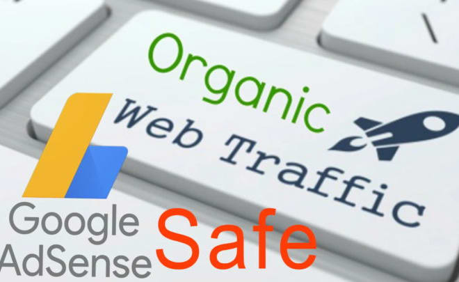 I will send organic traffic, keyword targeted