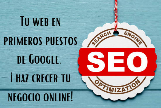 I will servicio SEO para que estés en primeros puestos de google