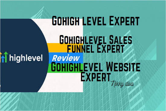 I will set up a responsive gohighlevel funnel and full website creation