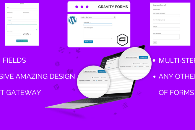 I will setup and design gravity forms
