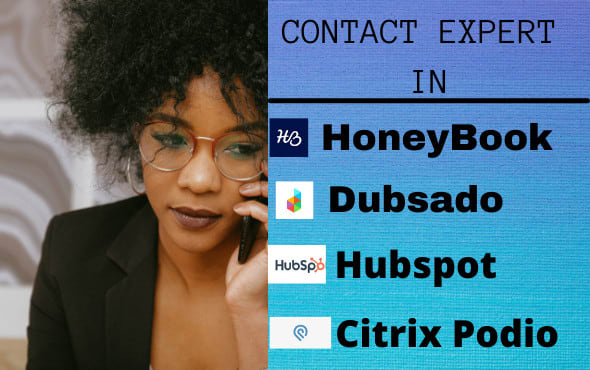 I will setup dubsado, honeybook,podio, hubspot automation for you