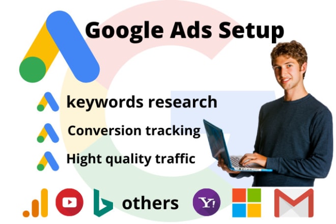 I will setup google ads adwords PPC campaign from scratch
