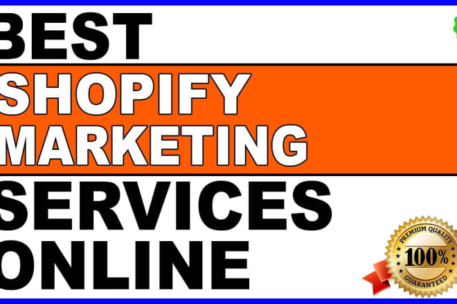 I will shopify marketing, ebay promotion, amazon promotion to USA, UK, for active sales