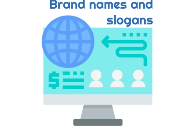 I will show you somethings about brand name and slogan