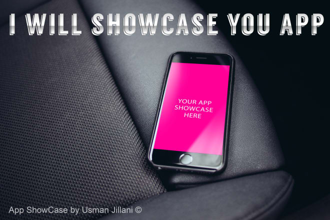 I will showcase your App Realistically on 25 Mockup