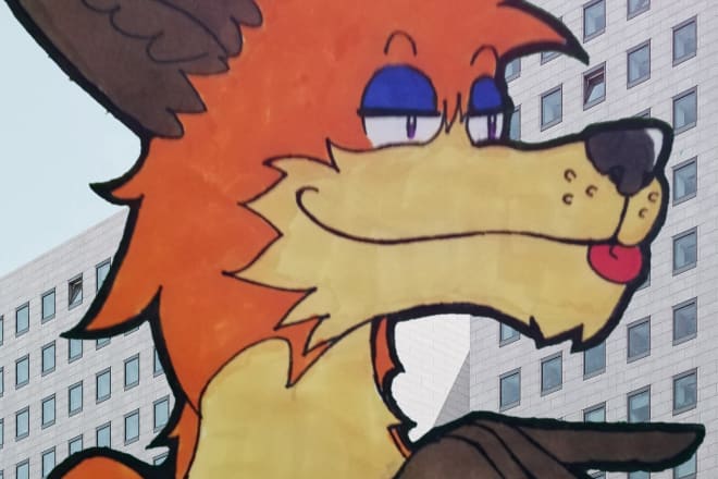 I will sketch, lineart and colored furry art