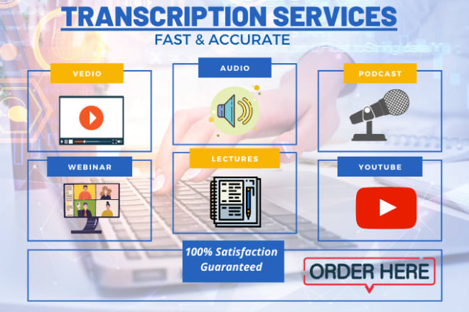 I will transcribe 60 mins audio or video and create srt subtitles