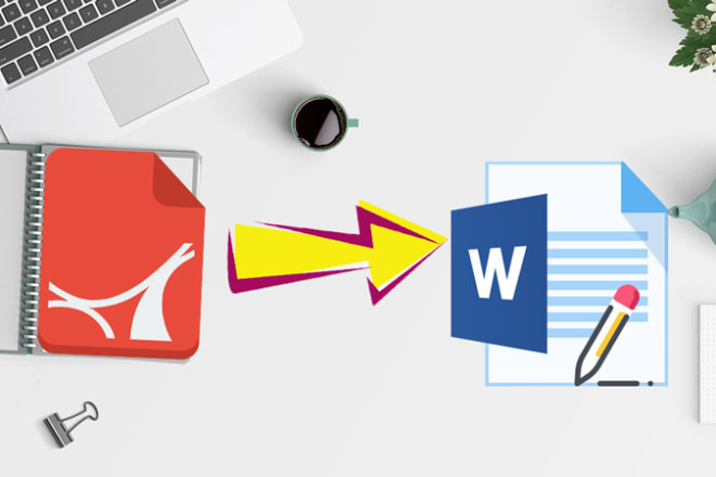 I will transcript PDF, text image and others to word