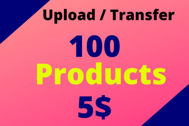 I will transfer, upload products from wix, bigcommerce to woocommerce or shopify