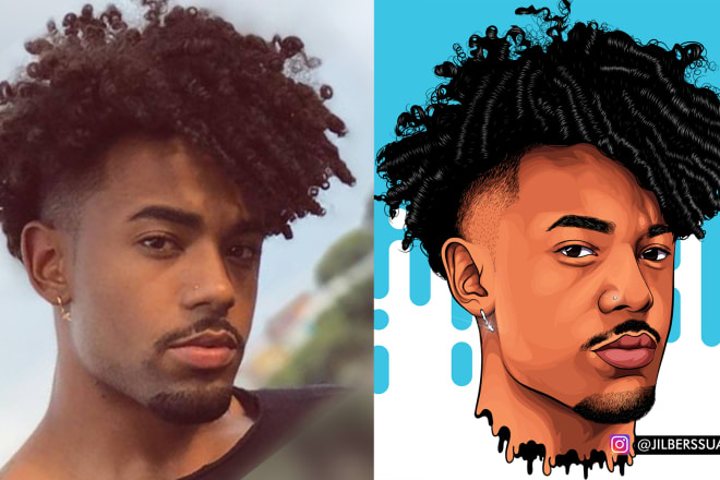 I will turning your face into a cartoon