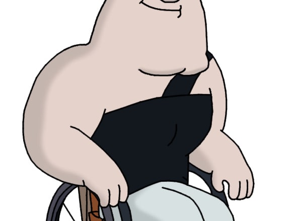 I will voice act as joe swanson from family guy