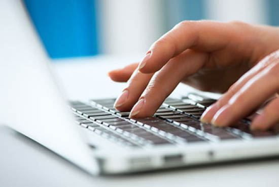 I will we offer typing and typesetting services