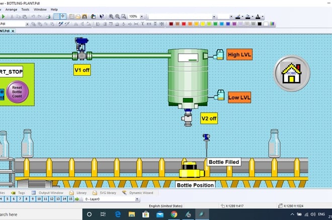 I will work on plc, scada systems