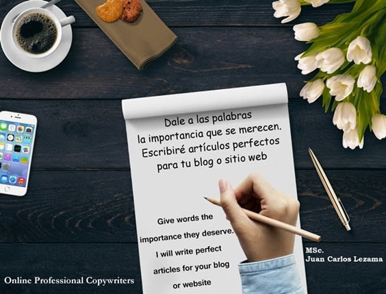 I will write a solid article in spanish for your website or blog