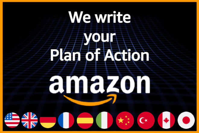 I will write an amazon plan of action to reinstate your account suspended, appeal eu US
