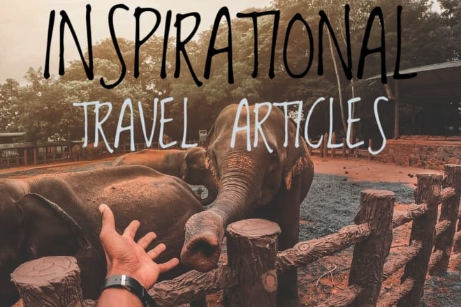 I will write catchy articles and speeches for you