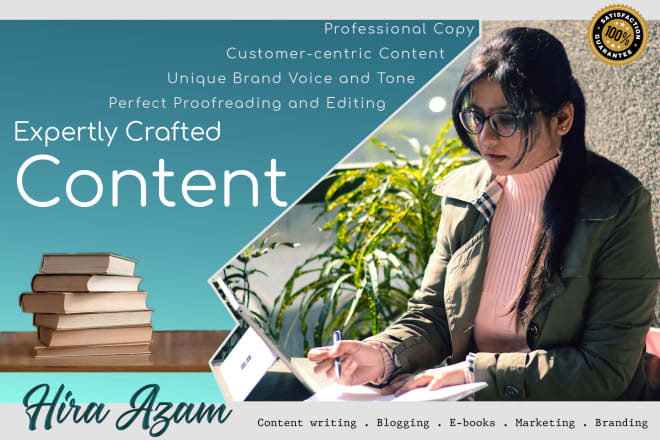I will write high quality and targeted content