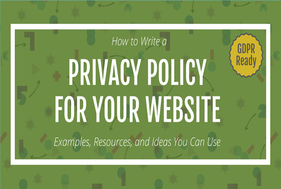I will write legal website terms and conditions or privacy policy