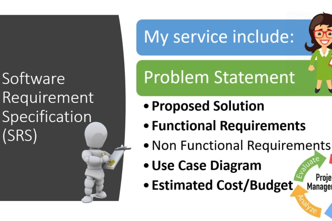 I will write professional srs or detailed software document