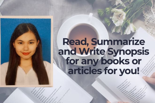 I will write synopsis or summary for fiction, non fiction and screenplay