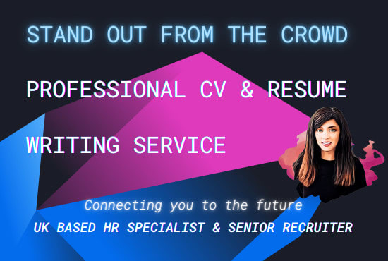 I will write the best CV, resume, and cover letter for you
