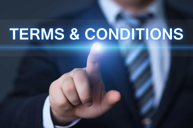 I will write website terms and conditions or privacy policy