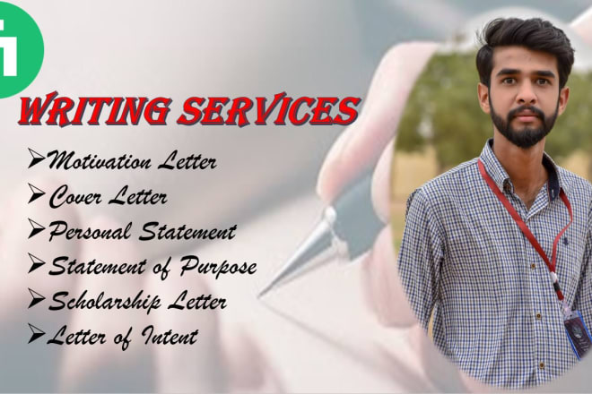 I will write your inspiring cover letter or motivation letter