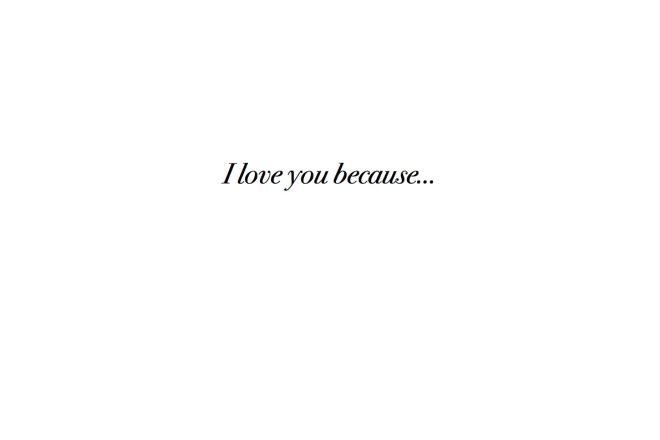 I will write your love letters