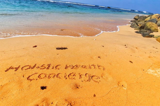 I will write your massage in our beach