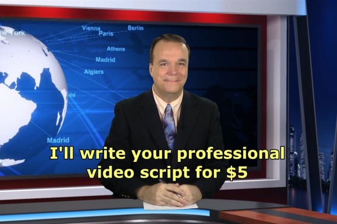 I will write your video script