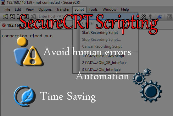 I will create scripts for securecrt and putty