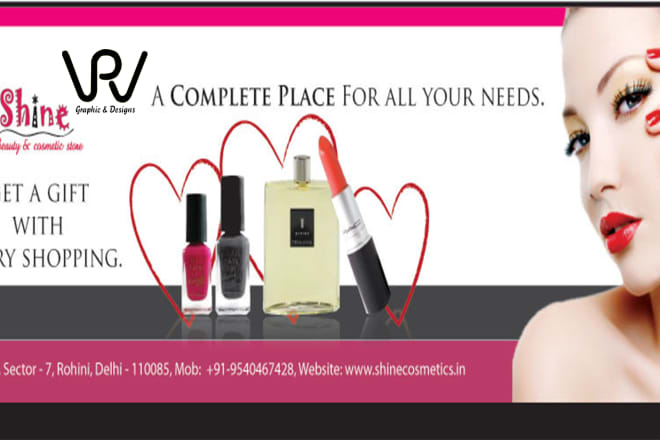 I will design eye catching banner, header, cover photo