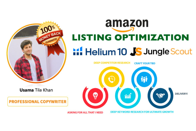 I will do divine SEO amazon listing optimization amazon product listing