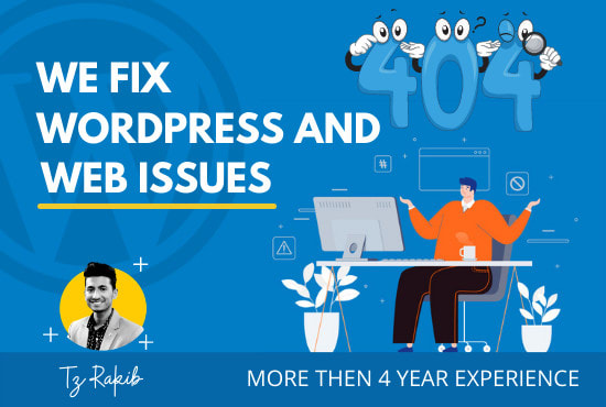 I will fix any wordpress and woocommerce issues, bugs and errors