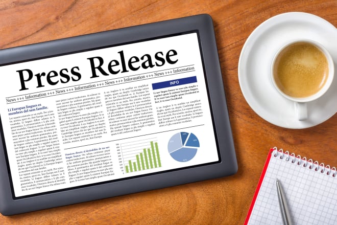 I will write press release and distribute press release