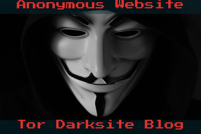 I will create a tor darksite blog for you