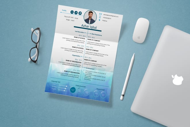 I will design best resume, cv template and cover letter