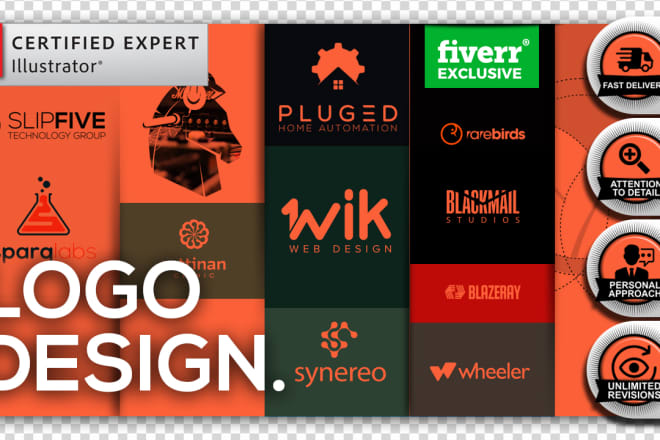 I will design simple logo for your company