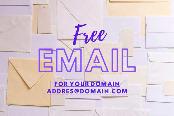 I will set up a free email address with your domain