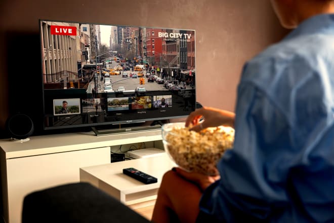 I will advertise your TV commercial on my big city TV network