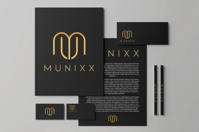 I will do modern minimalist and luxury logo design