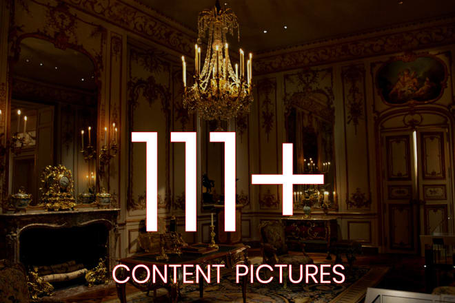 I will send 1500 images highend rich lifestyle content