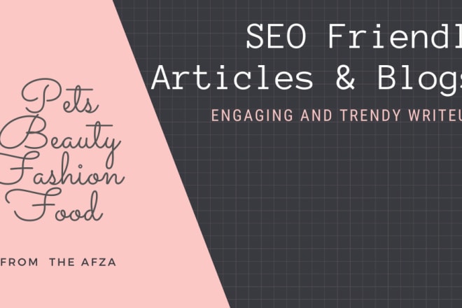 I will write you a trendy SEO blogpost